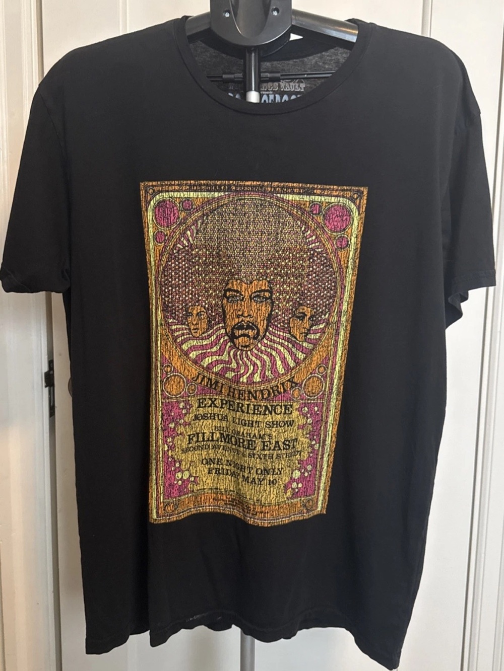 Wolfgangs Vault Jimi Hendrix Experience T Shirt XL Retro Brand Fillmore East Roc